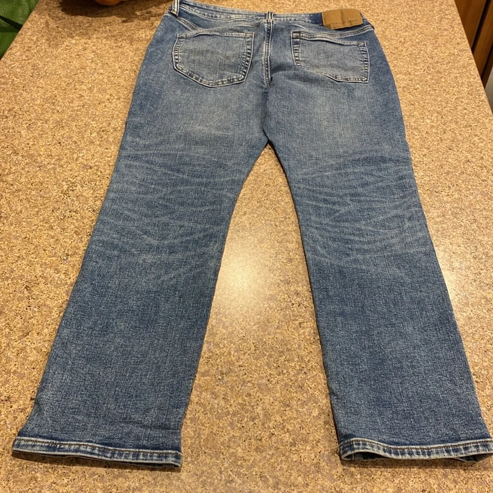 American Eagle Airflex+ Slim Blue Jeans Tag Says 33x30 - Picture 13 of 17
